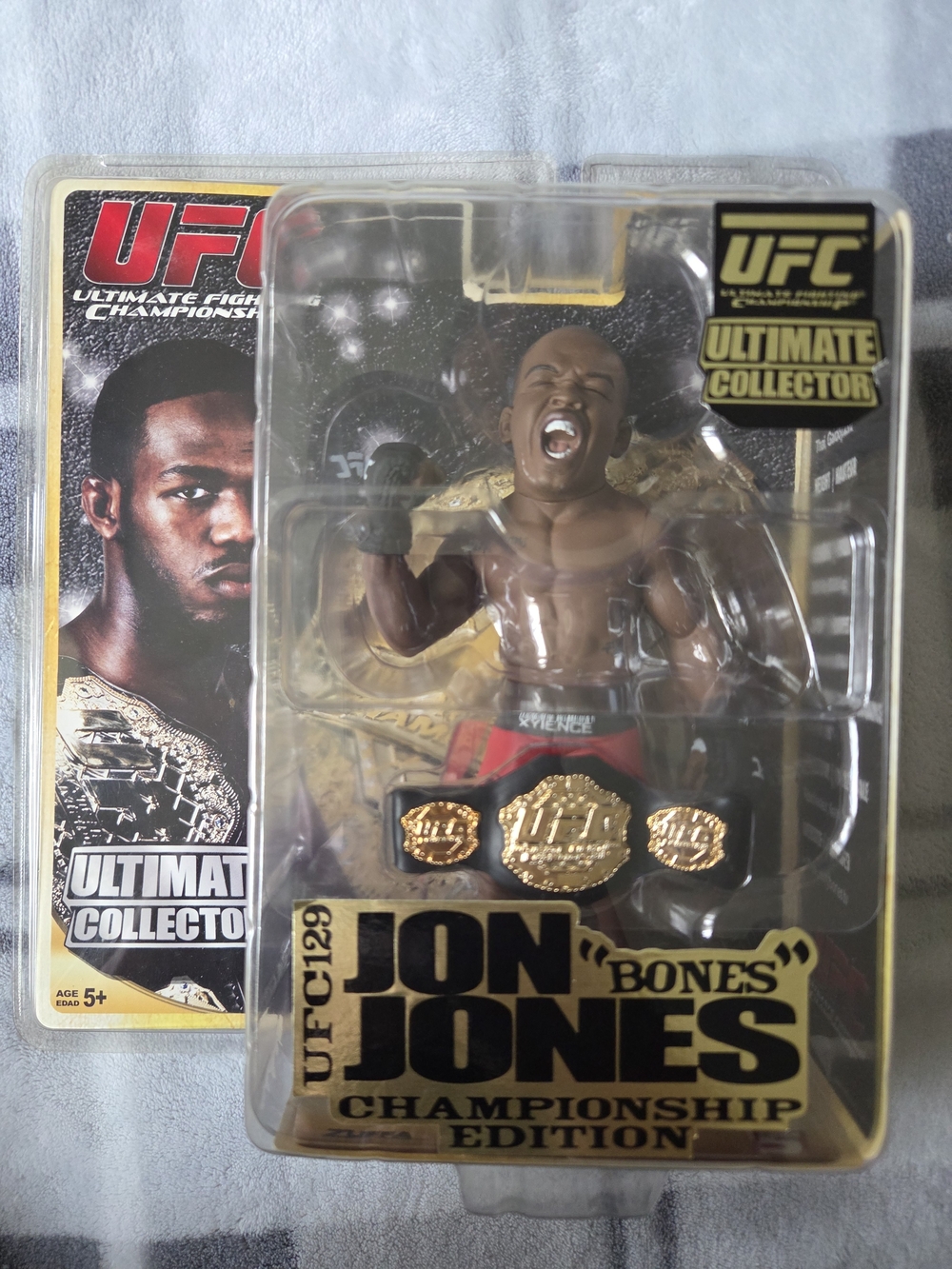 Round 5 UFC Ultimate Collector Series 5 Jon "Bones" Jones Championship...